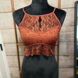 Keyhole Lace Bralette
